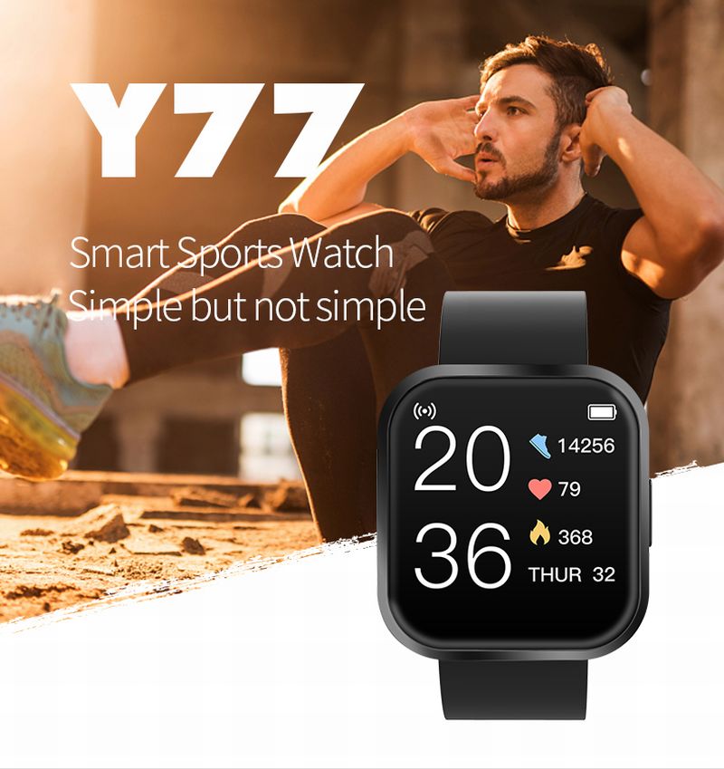 Y77 Square Smart Watch